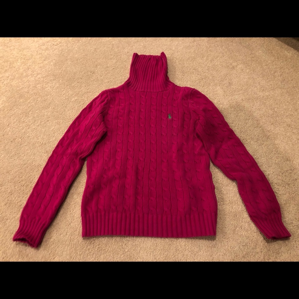 Cable-knit sweaters (Ralph Lauren, LL Bean, Loft)
